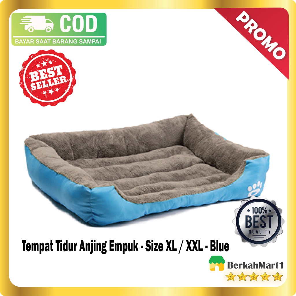 Tempat tidur kasur anjing besar empuk size M,L,XL,XXL