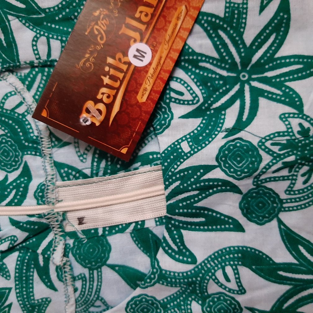 Tey-17 Batik Wanita Asj Sa Hrb026 Kenongo Kemeja Tosca Pendek