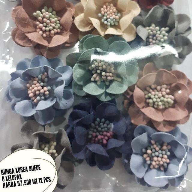 BUNGA KOREA SUEDE 6 KELOPAK ISI 12 PCS Shopee Indonesia BUNGA KOREA SUEDE 6 KELOPAK ISI 12 PCS Shopee Indonesia