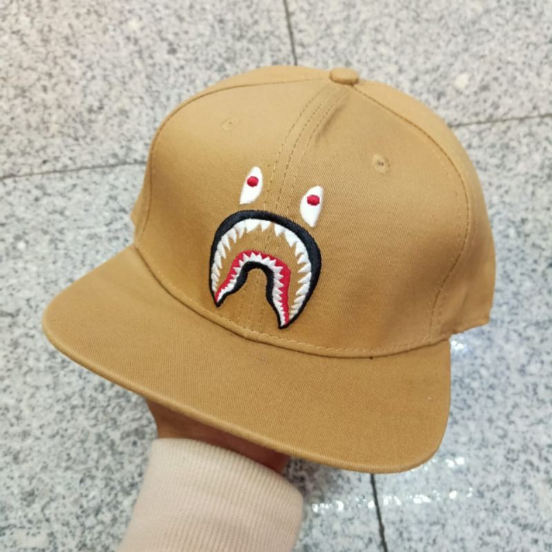 Topi Ape Shark Hip Hop Topi Import Unisex