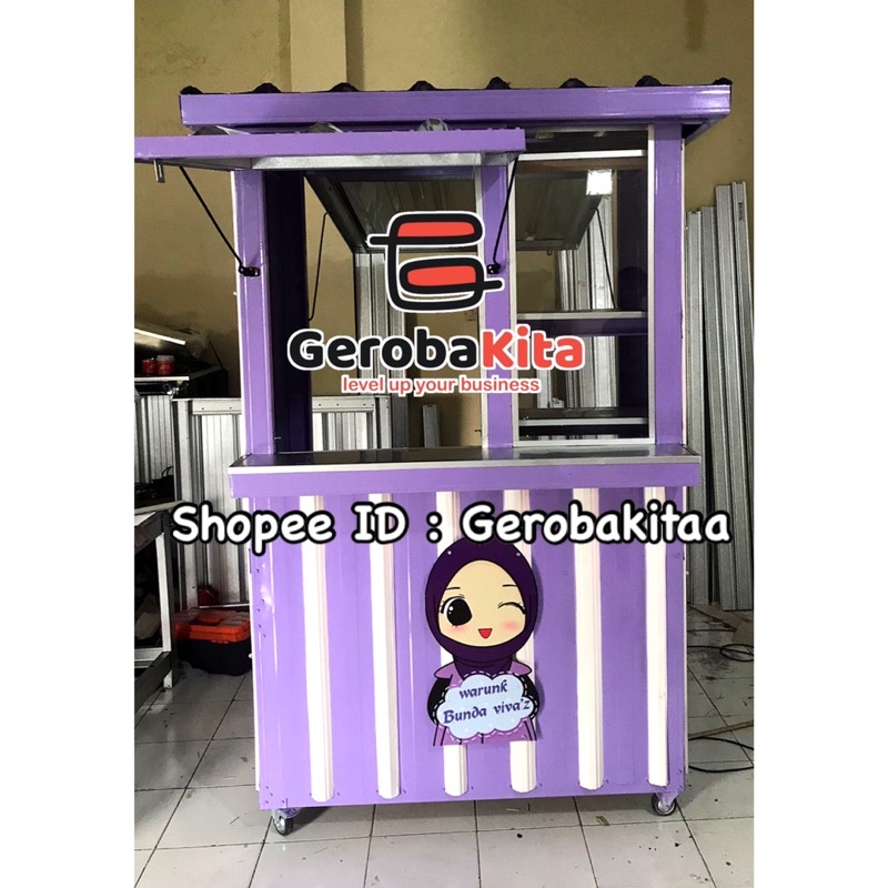 Booth Semi Container Custom Etalase