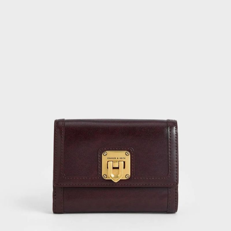 CK Enola Short Buckle Wallet