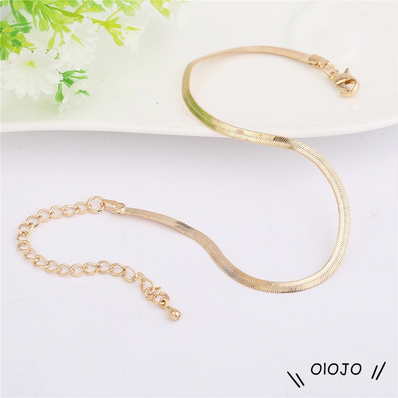 【COD】Fashion Gelang Kaki Sederhana Wanita Modis Aksesori Hypoallergenic Yang