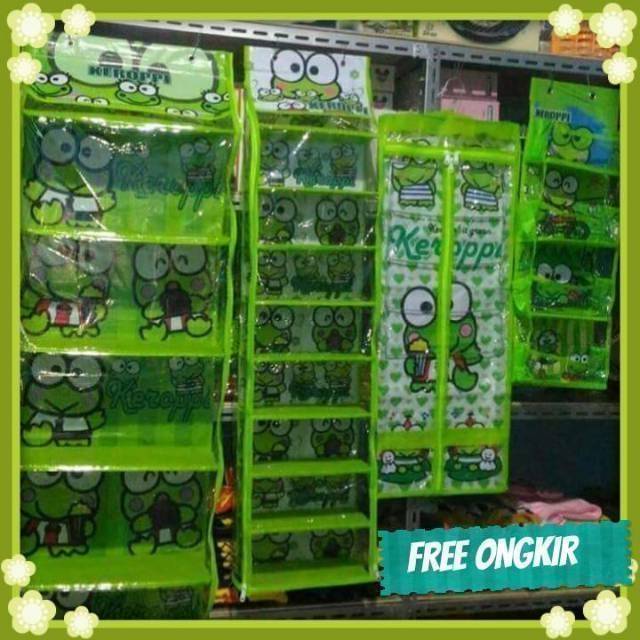 1 KILO FREE MASKER KAIN Rak 4 in 1 ( tas,sepatu,jilbab dan kosmetik )