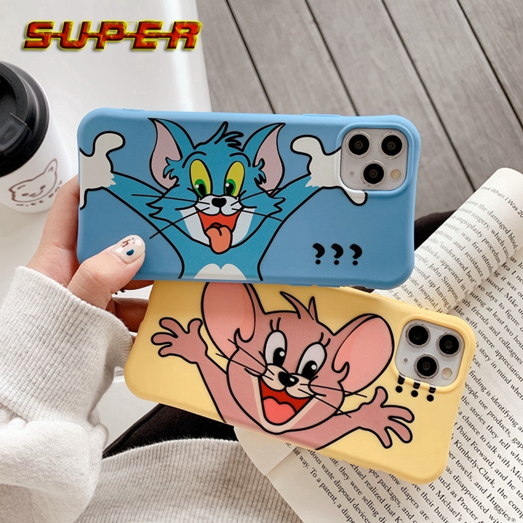 Casing Motif Tom Jerry Kartun Untuk Huawei P20 P30 P40