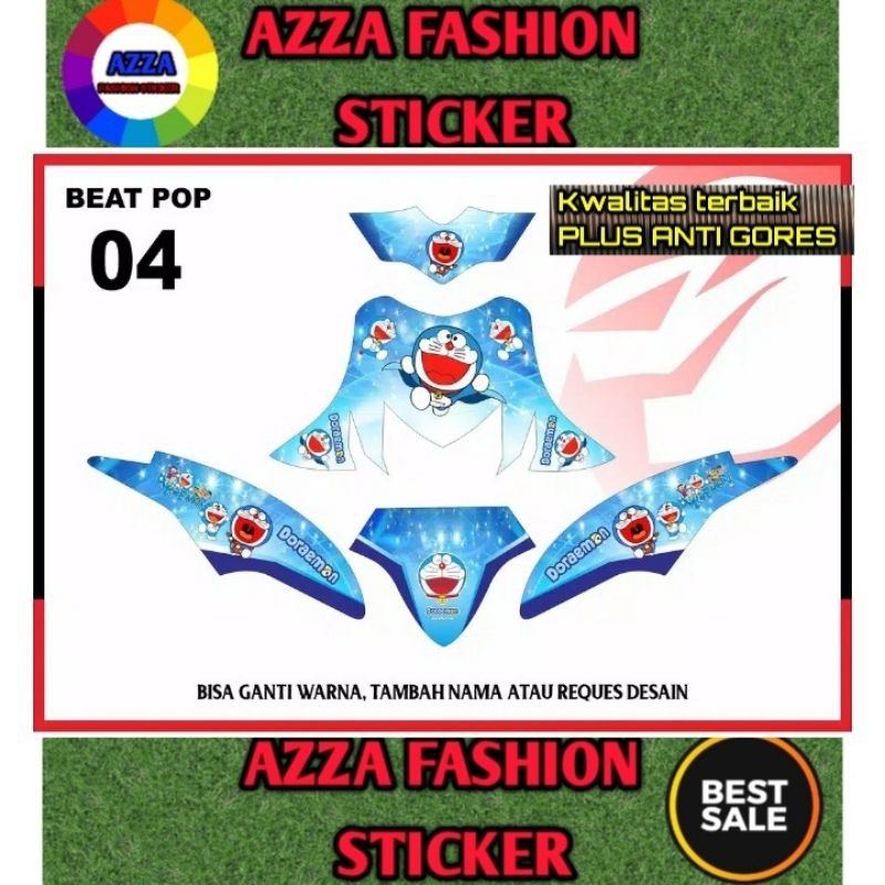 sticker dekal beat pop full body decal beat pop stiker  beat pop motor beat pop full body 04