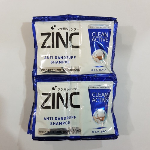 Zinc Shampoo renceng ( 12pcs@10ml)