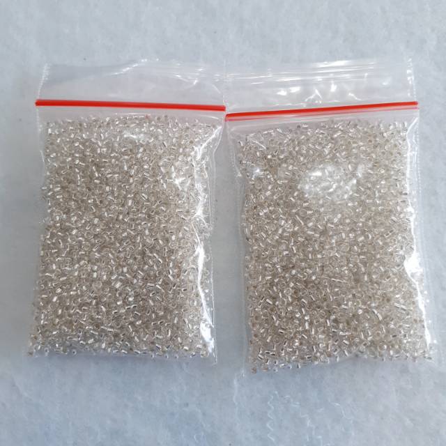 25 gram Payet Pasir Jepang MGB No 34 Warna Silver