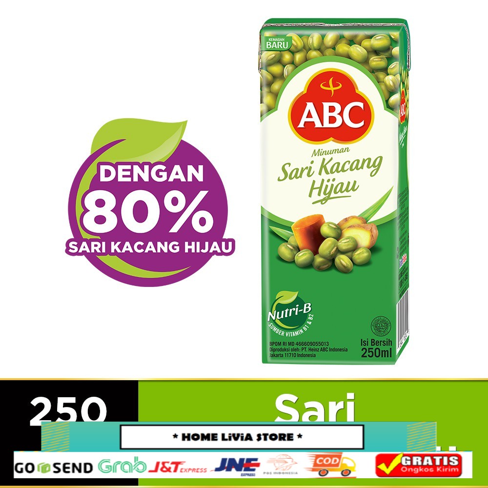 

ABC Minuman Sari Kacang Hijau 250 mL