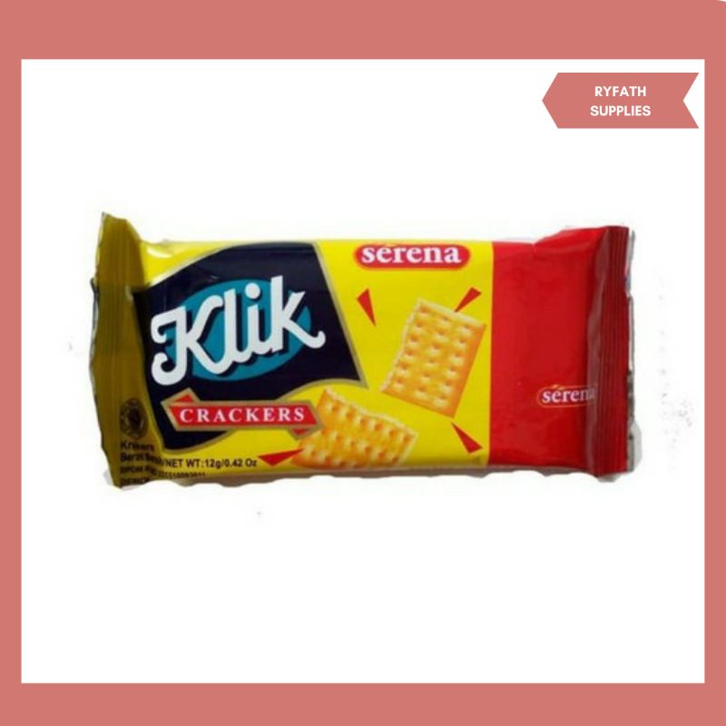 

| SERENA KLIK CRACKERS | 1 pack isi 10pcs