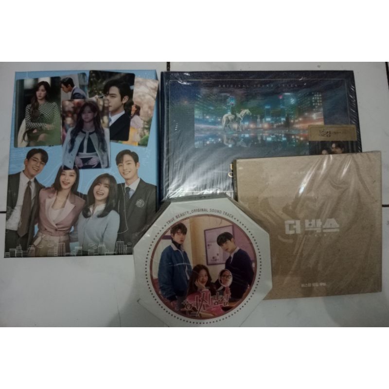 WTS OST ALBUM FULSET UNSEALED A BUSINESS PROPOSAL, THE KING, TRUE BEAUTY, THE BOX