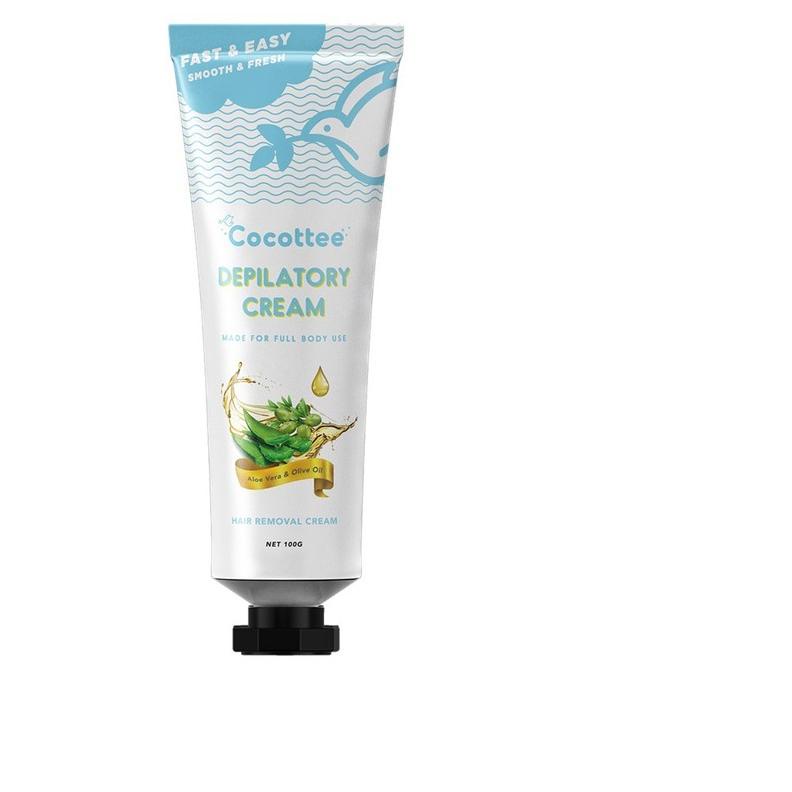 ➬ COCOTTEE depilatory cream aloevera dan depilatory cream cocoa butter bundle ✾