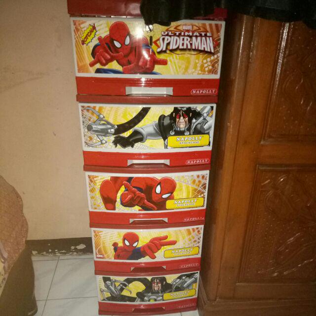 Loker Plastik Spiderman Ssn 5 Napolly