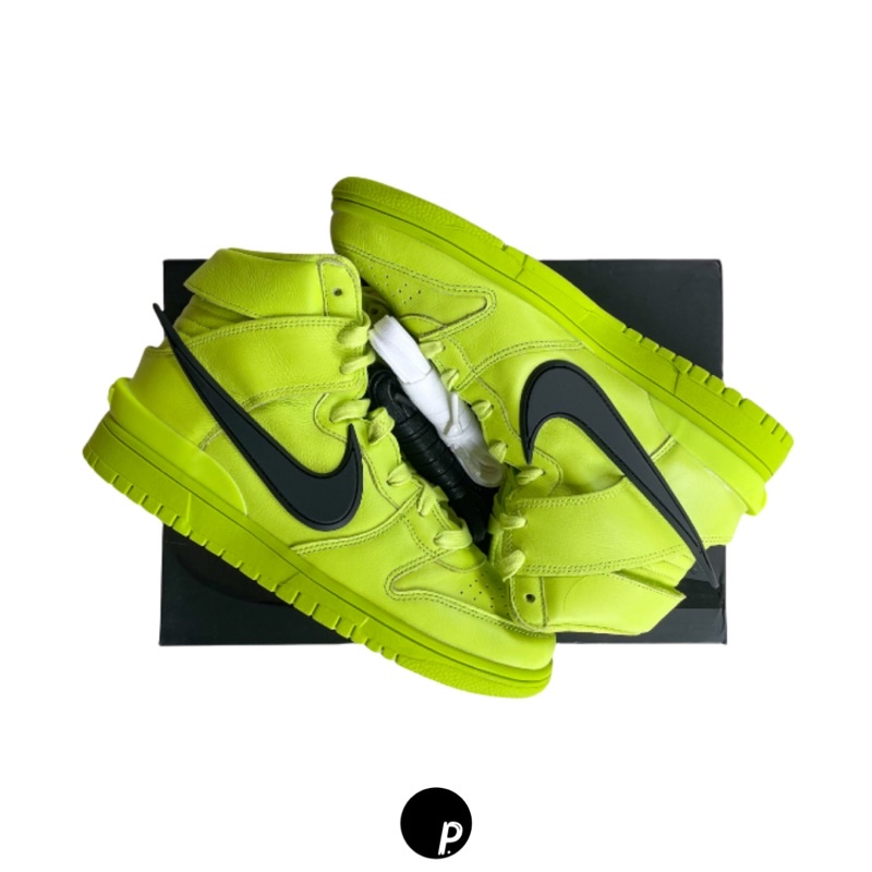Nike Dunk Hi x Ambush Flash Lime