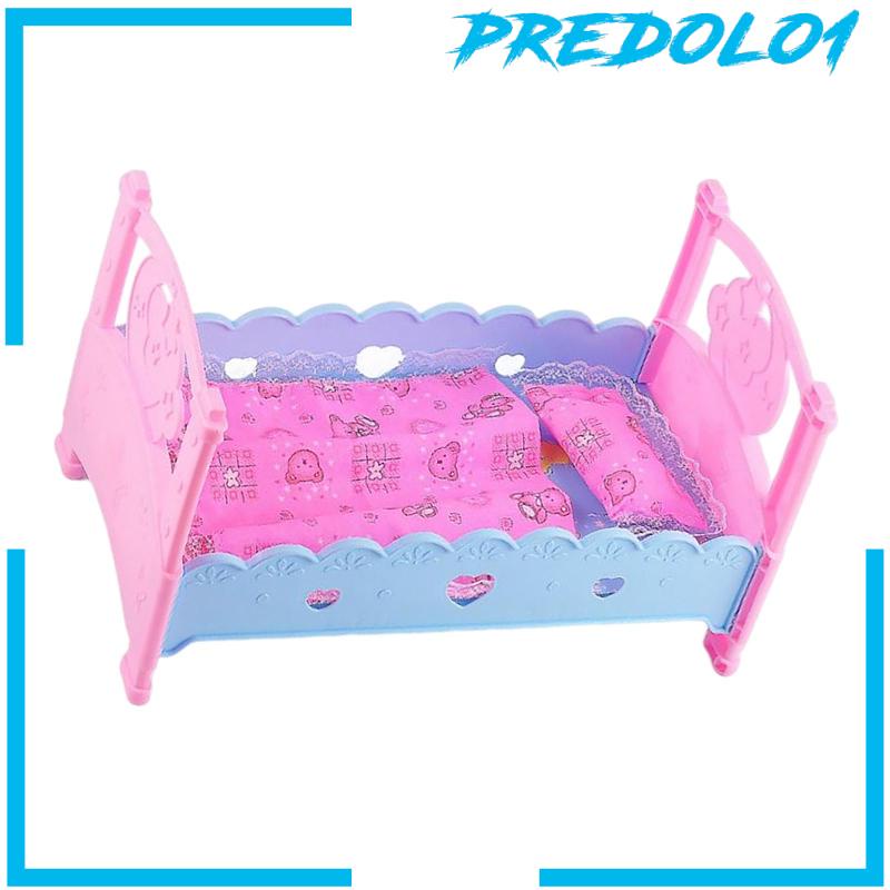 Children Playhouse Toy Bed Children Room Decor Doll Accessories for Baby