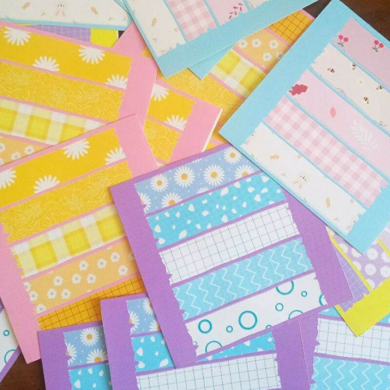 

YOKUCHI Stiker Washi tape Lucu Murah Malang