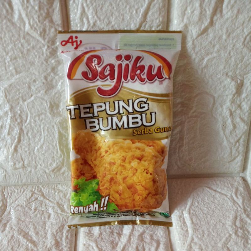 

Tepung Bumbu Serbaguna Sajiku 80gr