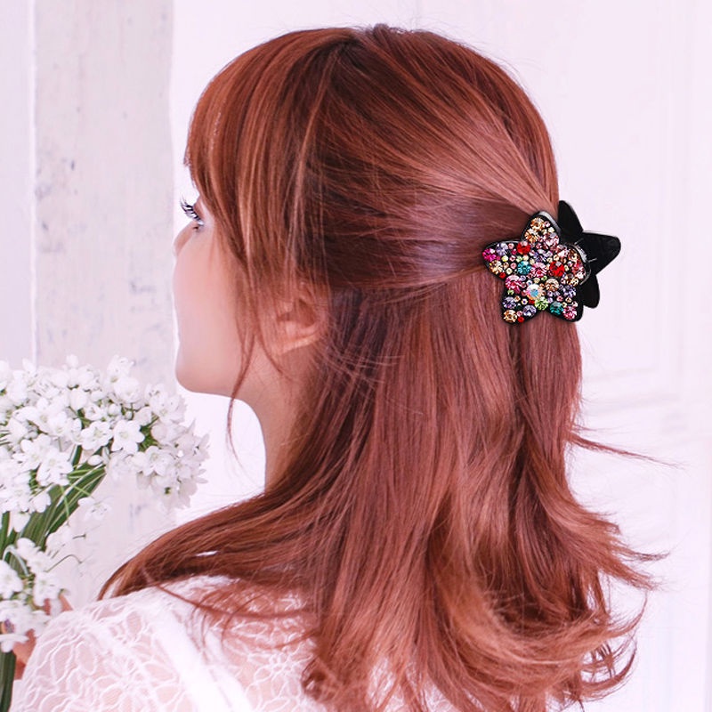 Jepit Rambut korea jedai 3D wanita premium full kristal motif terbaru original import JD28#