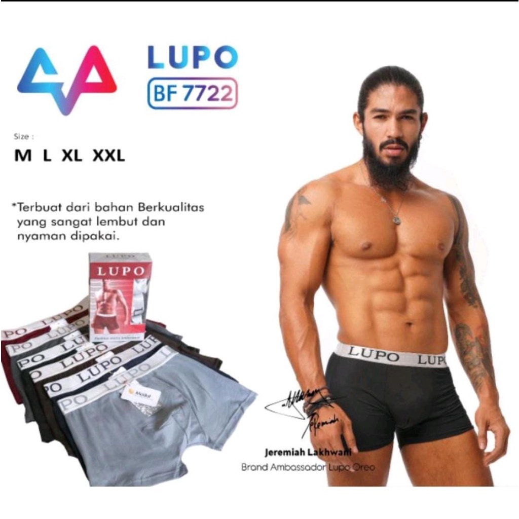 Celana Dalam Pria Boxer / CD Pria Daleman Sempak / Underwear LUPO