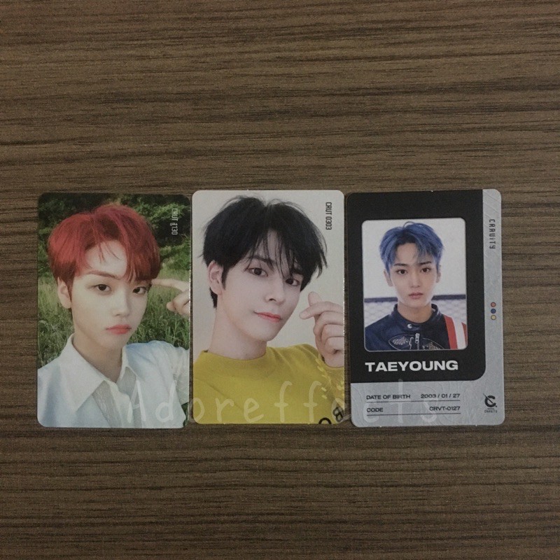 photocard cravity season 2 3 hyeongjun serim id taeyoung