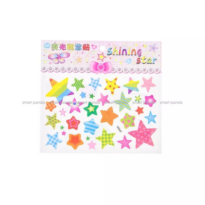 

Sticker Anak Gliter Bintang HFQQ-027
