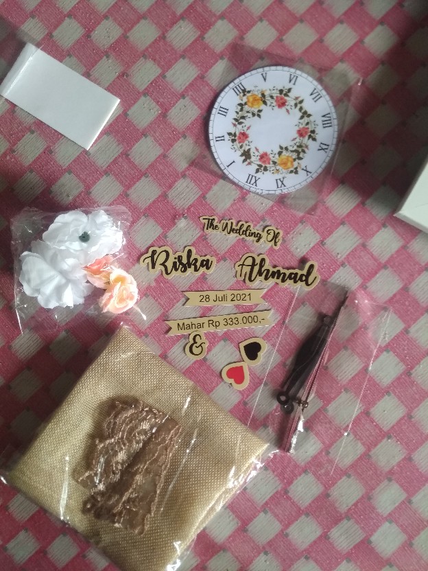 Background Jam Shabby Harga Satuan Background Saja