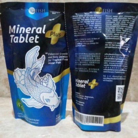 MINERAL TABLET SG FISH (VITAMIN IKAN) ISI 40 TABLET