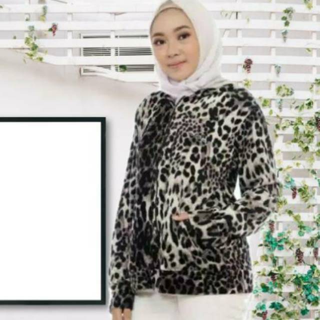 Jaket bebe beludru wanita (jaket beludru stretch)