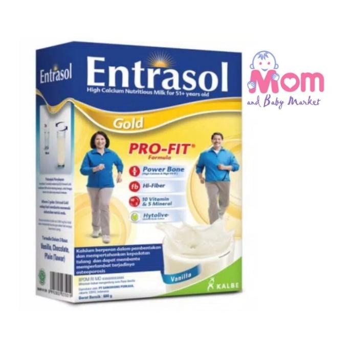 

[COD] ENTRASOL GOLD VANILA 600 GRAM [COD]