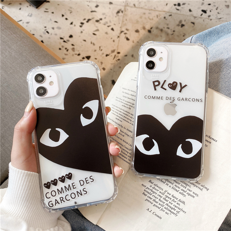 Soft Case Silikon Motif Comme Des Garcons Play Untuk Iphone 12 Mini 11 Pro Max 6 7 8 Plus Xs Xr Se2 Shopee Indonesia