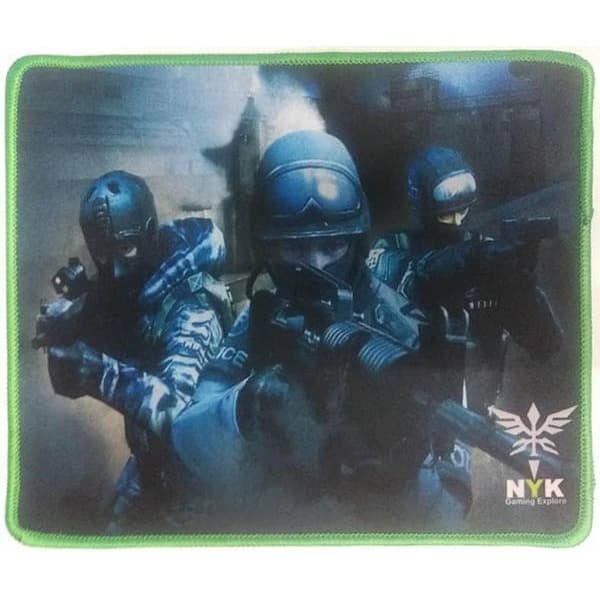 Trend-Mousepad Gaming NYK Bordir Standar Motif Tembak 24x20cm