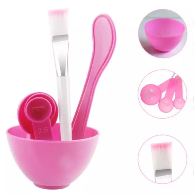 Mangkok Masker 4in1 / Mangkok Masker Set