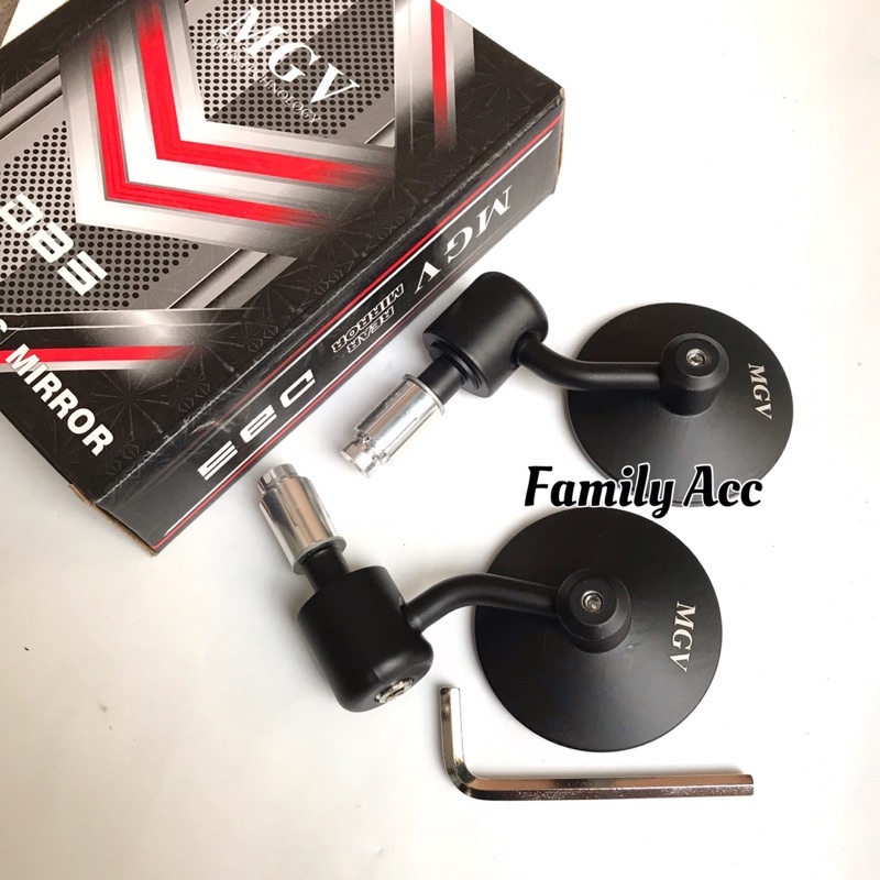 SPION JALU BULAT MODEL OBERON MGV RACING / SPION BANDUL STANG 2 FUNGSI MOTOR UNIVERSAL MGV RACING ORIGINAL