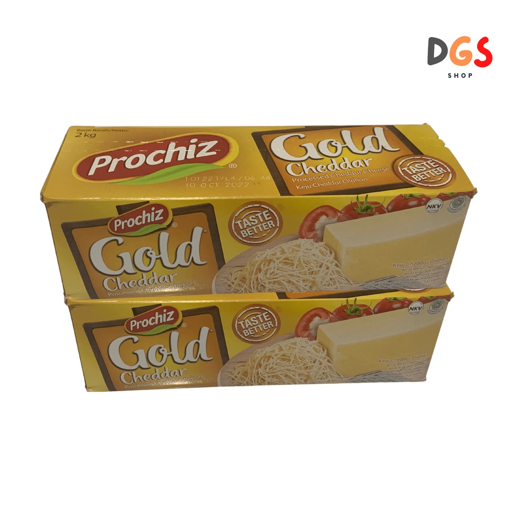 Jual Prochiz Gold Keju Batangan 2 Kg | Shopee Indonesia