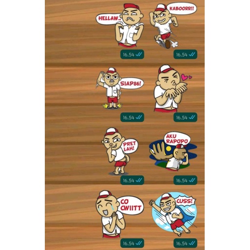 

STIKER WHATSAPP/WA LUCU 30 STIKER 10.000