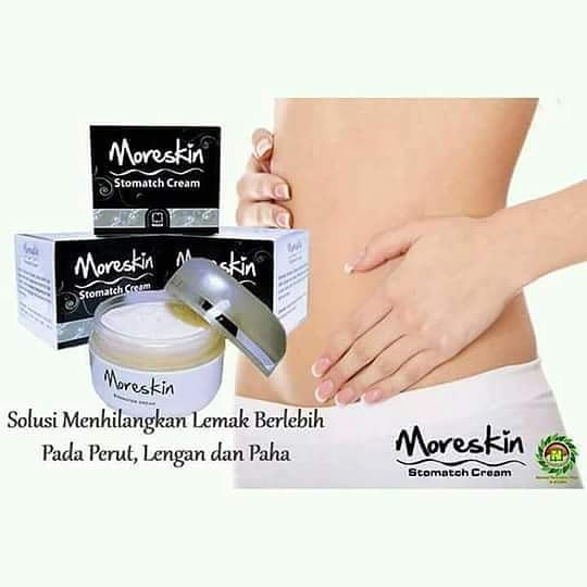 Moreskin Pelangsing Stomatch Cream - Cream susut perut Pelangsing perut