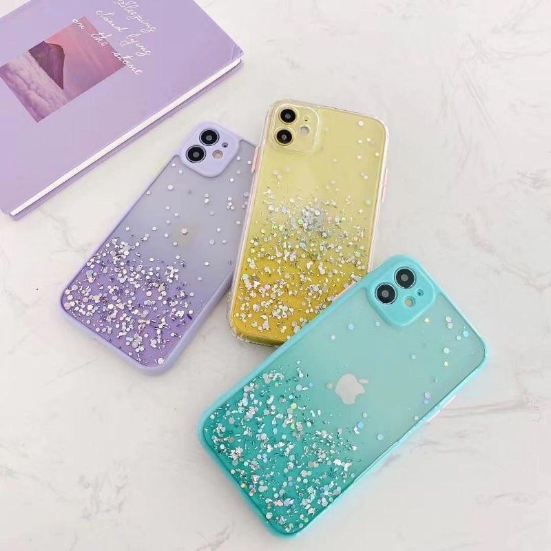 WENG / FUZE PHONE CASE GLITTER  FOR OPPO A12  F9 A3S A15 A11K A92020 A53 A33 REALME C11 C15 C17-1