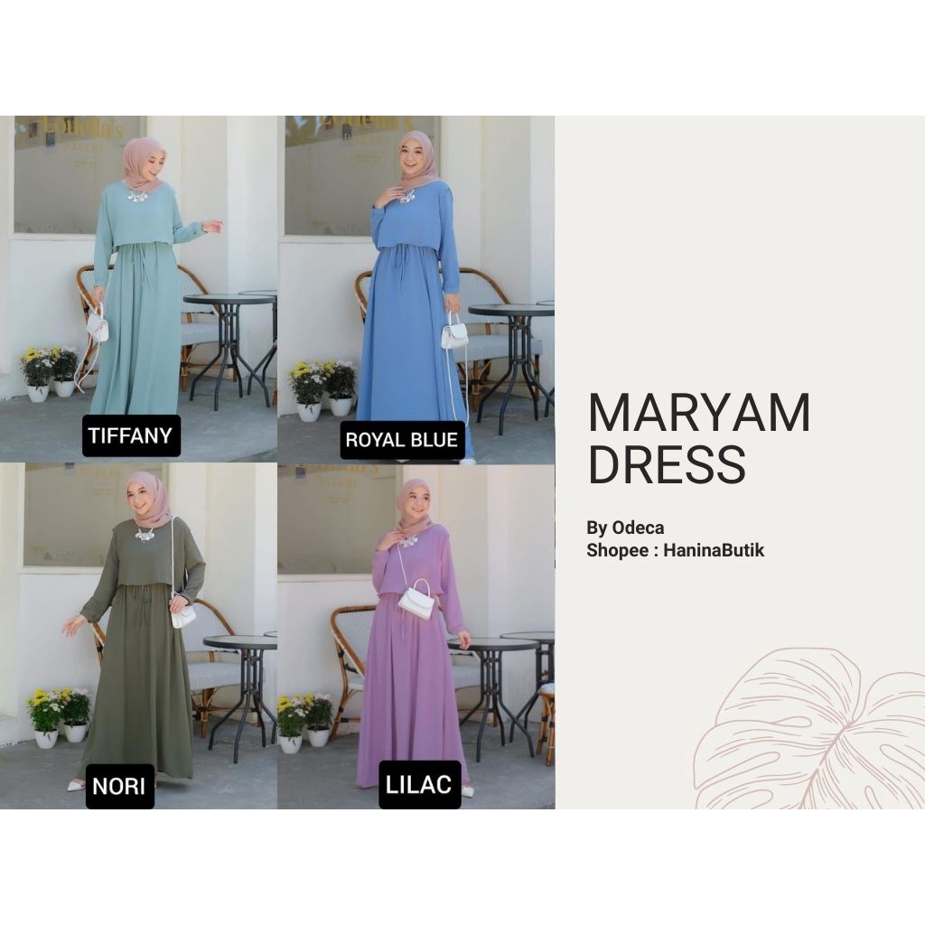 MARYAM DRESS by ODECA