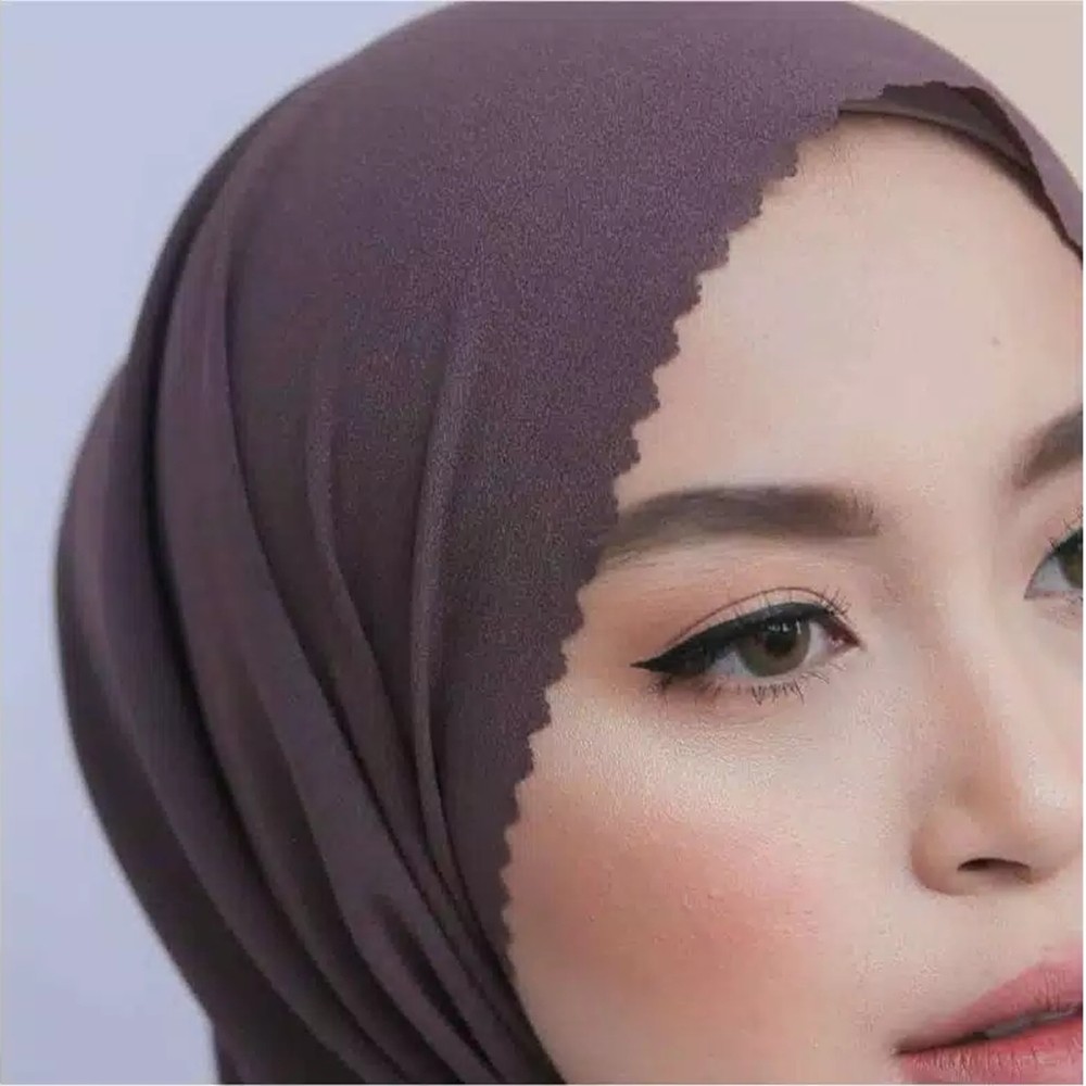 Alny Hijab - Bergo Maryam Laser Cutting