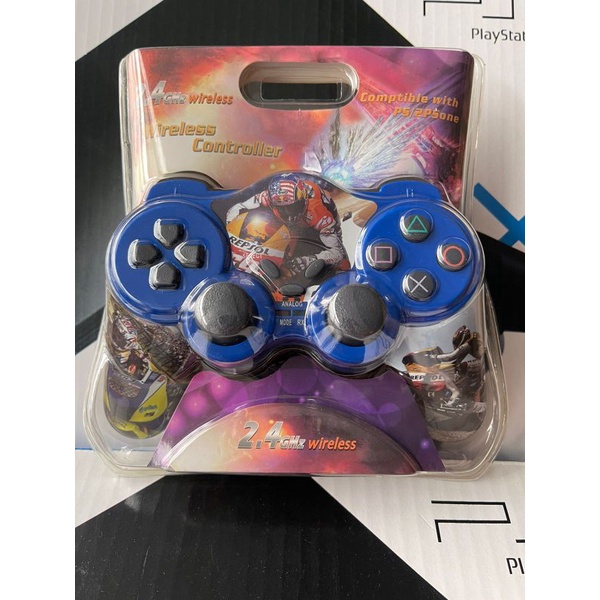 Stik PS2 Wireless motif gambar