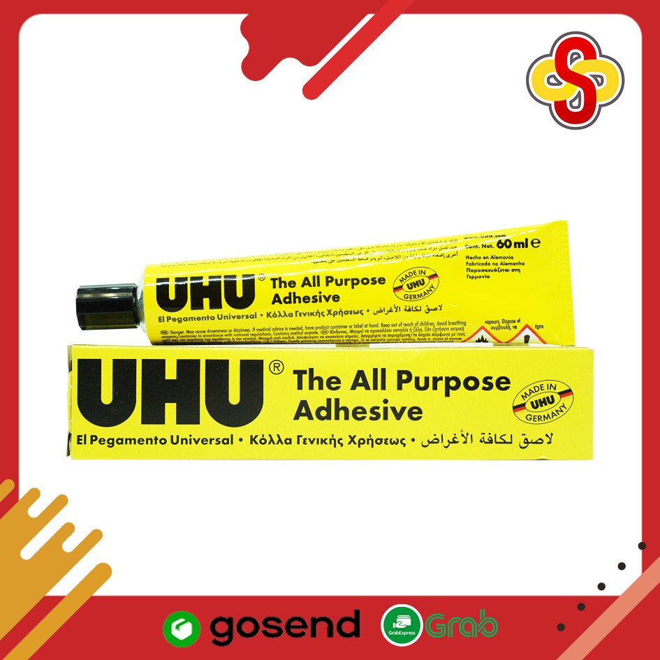 Lem UHU All Purpose Adhesive 60 ml