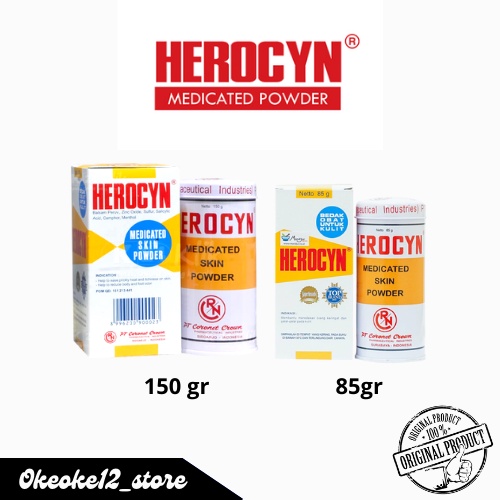 BEDAK HEROCYN BEDAK OBAT UNTUK KULIT 85 G 150 g