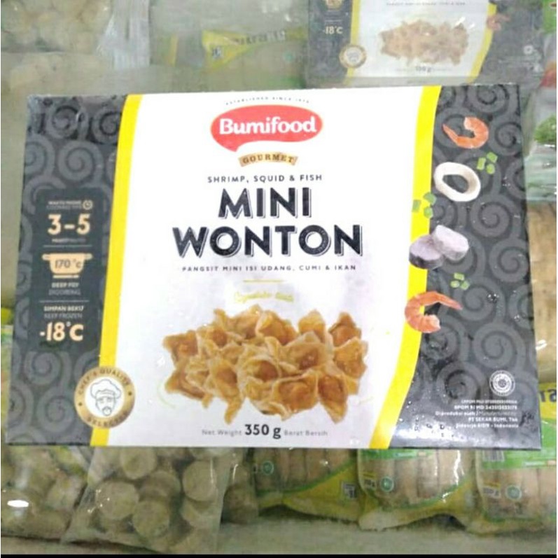 

Bumifood mini Wonton 350gr