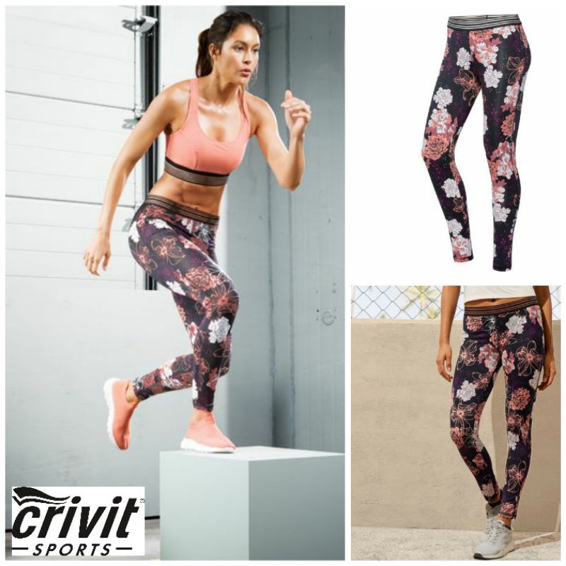 SUPER SALE CUMAN 3 HARI CRIVIT LEGGING SPORT BRANDED-Bunga