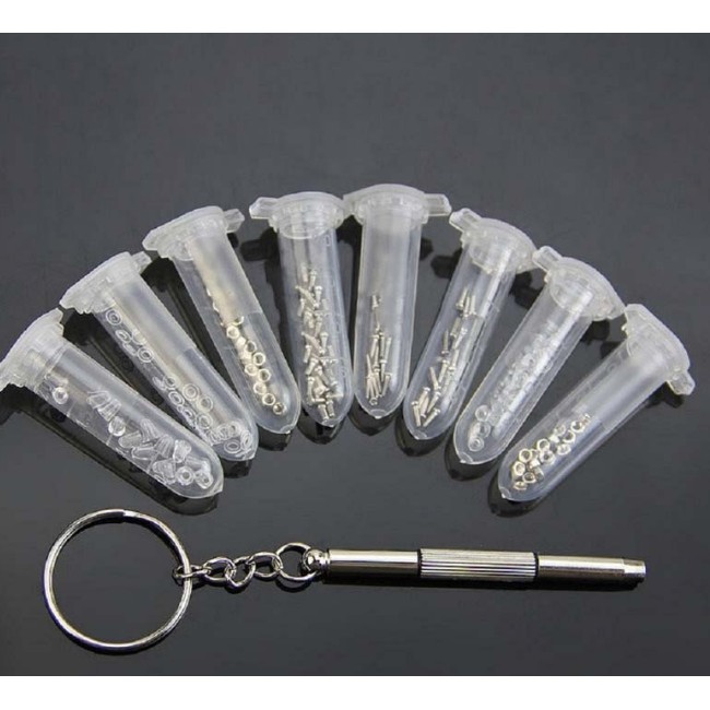 Set Sekrup Dan Mur Bahan Stainless Steel Untuk Alat Perbaikan Kacamata