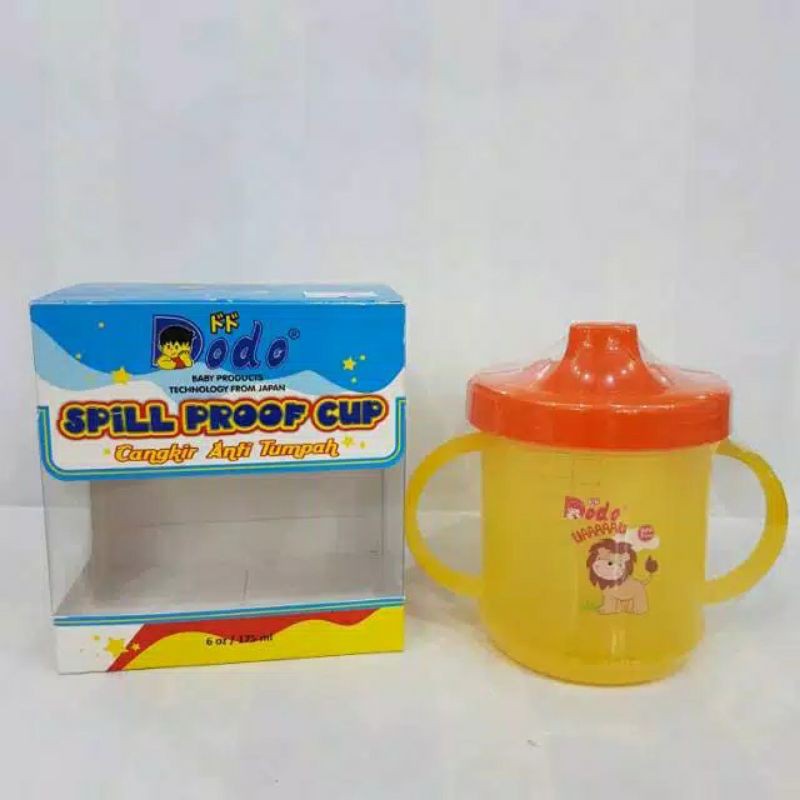 ☃Cutezz_Ching1☃Dodo Cangkir Anti Tumpah(Sprill Proof Cup) 6 OZ 175ml