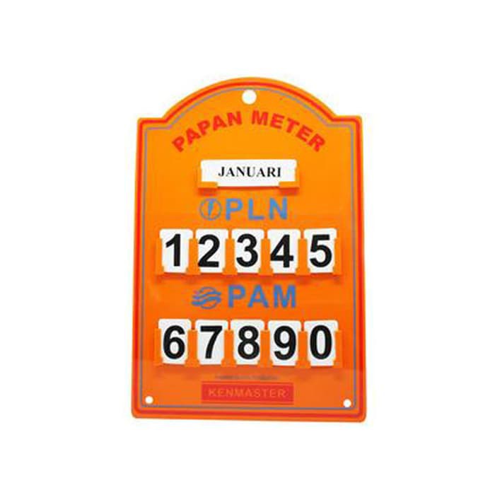 

Kenmaster Papan Plastik Stand Meter Pln Pam