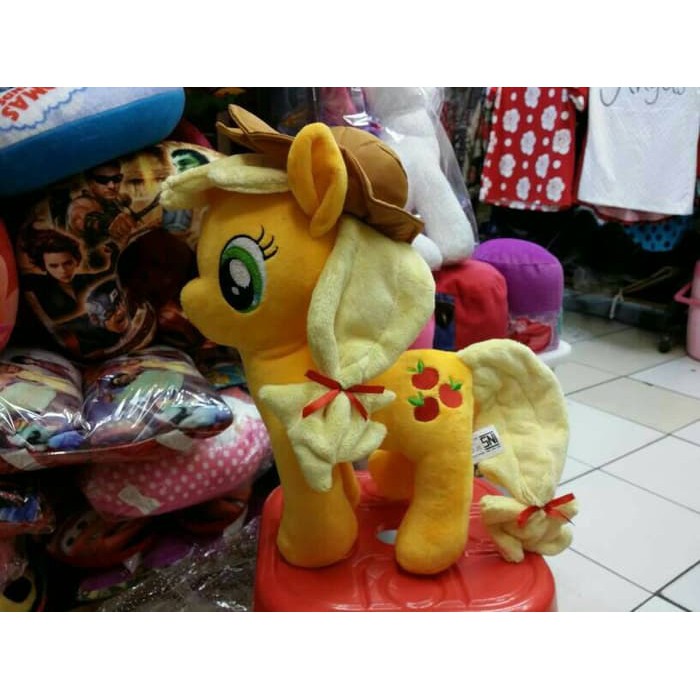 Boneka Little Pony L Apple Jack with Hat