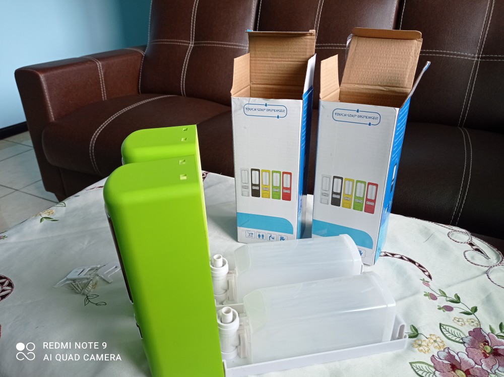 Tempat Sabun Cair 450ml New Model Liquid Soap Dispenser Hijau