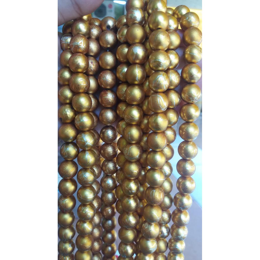 

Discount Manik Manik Plastik Motif Bulat 10Mm Gold (1 Renteng) (Das) Ayo Beli